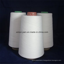 30s 100% Polyester Spun Yarn of Ring Knitting Spun Virgin